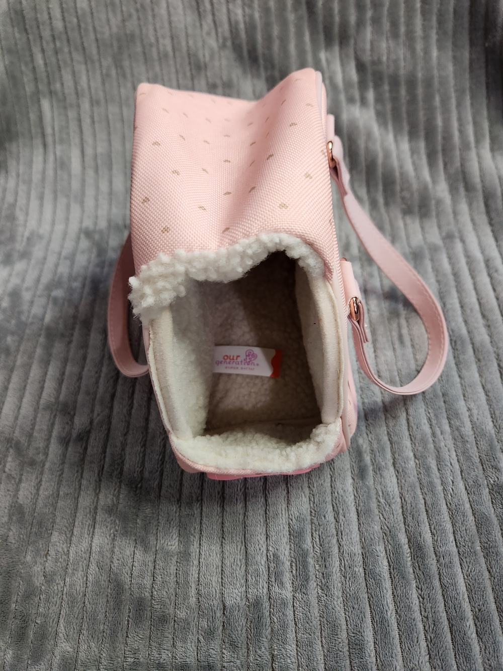 Our Generation Hop In Dog Carrier  for 18" Dolls